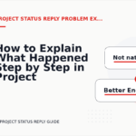 How to Explain What Happened Step by Step in Project Status Reply English