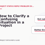 How to Clarify a Confusing Situation in a Project Status Reply