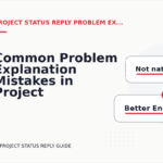 Common Problem Explanation Mistakes in Project Status Reply English