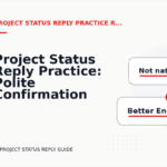 Project Status Reply Practice: Polite Confirmation Examples