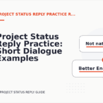 Project Status Reply Practice: Short Dialogue Examples