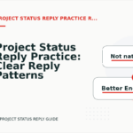 Project Status Reply Practice: Clear Reply Patterns